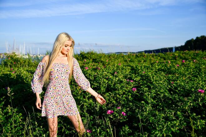floral dress