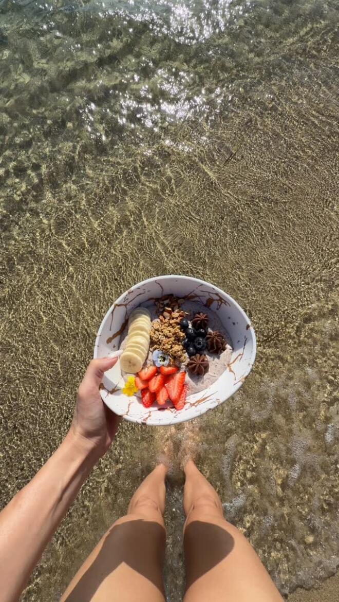 Ιωάννα Τούνη στη Νάξο/ instagram