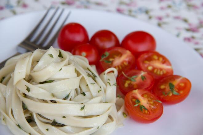 green pasta