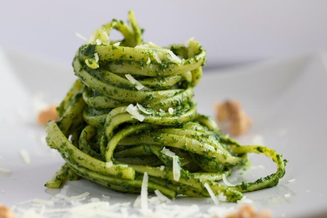 green pasta