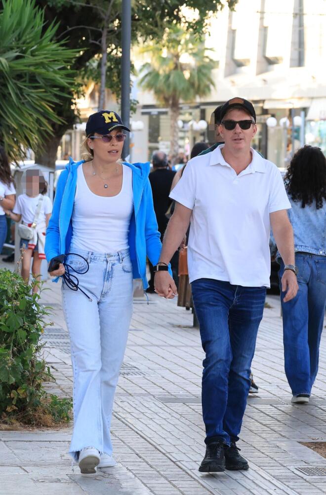 Μαριέττα Χρουσαλά και Λέων Πατίτσας/ φωτογραφία από NDP/ Νίκος Ζότος