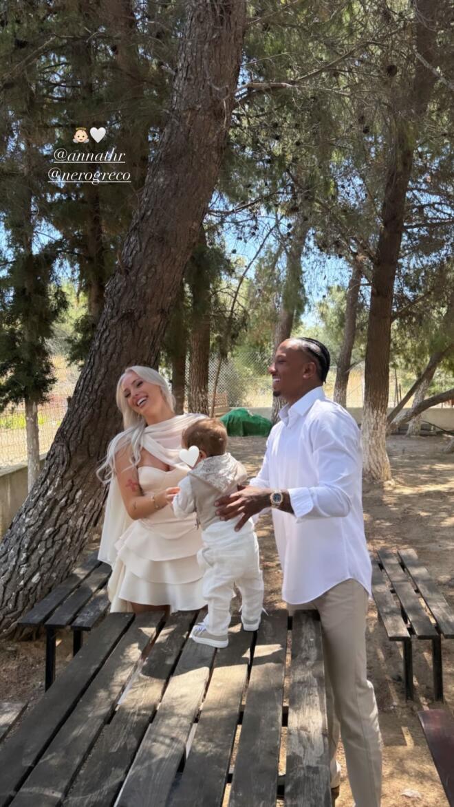Light – Άννα Θεοδωρίδη: Βάφτισαν τον 9 μηνών γιο τους