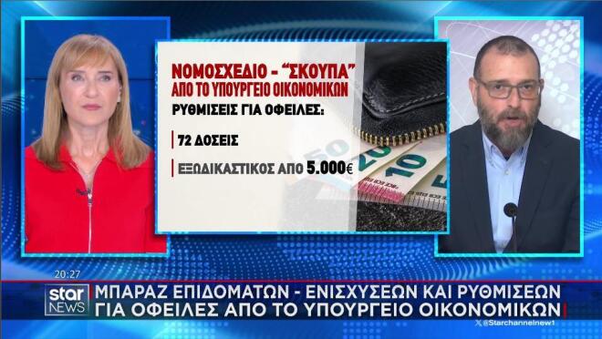 Μπαράζ επιδομάτων και ρυθμίσεων