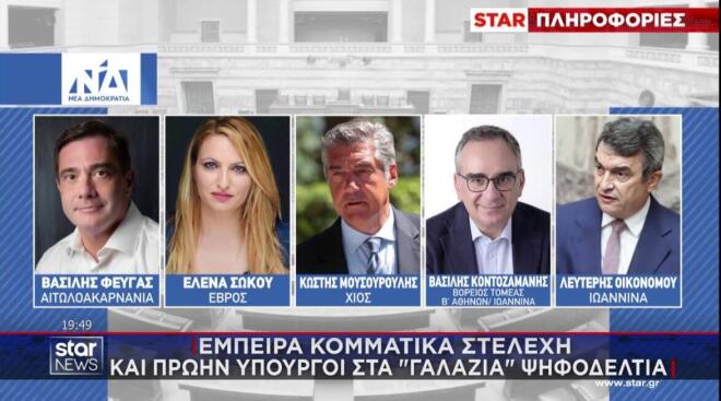 Οι υποψήφιοι για τα ψηφοδέλτια της ΝΔ  