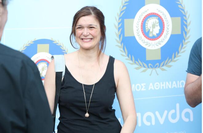Η Αλεξάνδρα Αϊδίνη στην Επίσημη έναρξη του 16ου Athens Open Air Film Festival