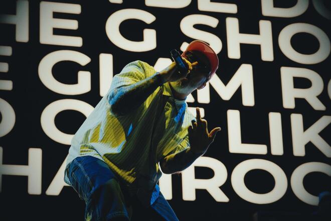 Ο Fred Durst με τους Limp Bizkit στο Release Athens Festival
