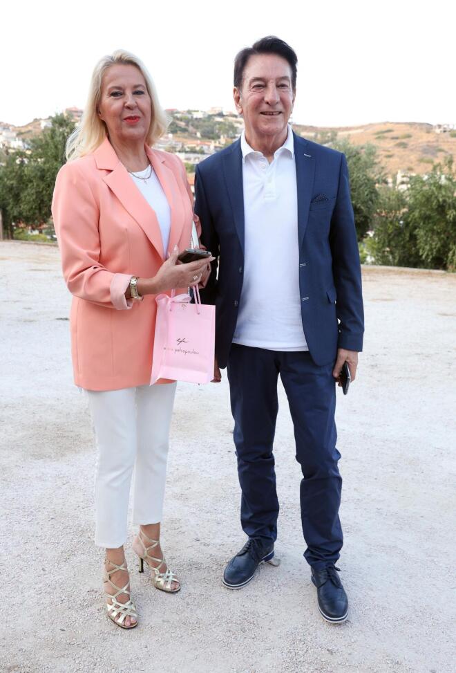 Ο Δημήτρης Κοντολάζος με τη σύζυγό του, Καρολίνα / NDP Photo Agency, Ανδρέας Νικολαρέας