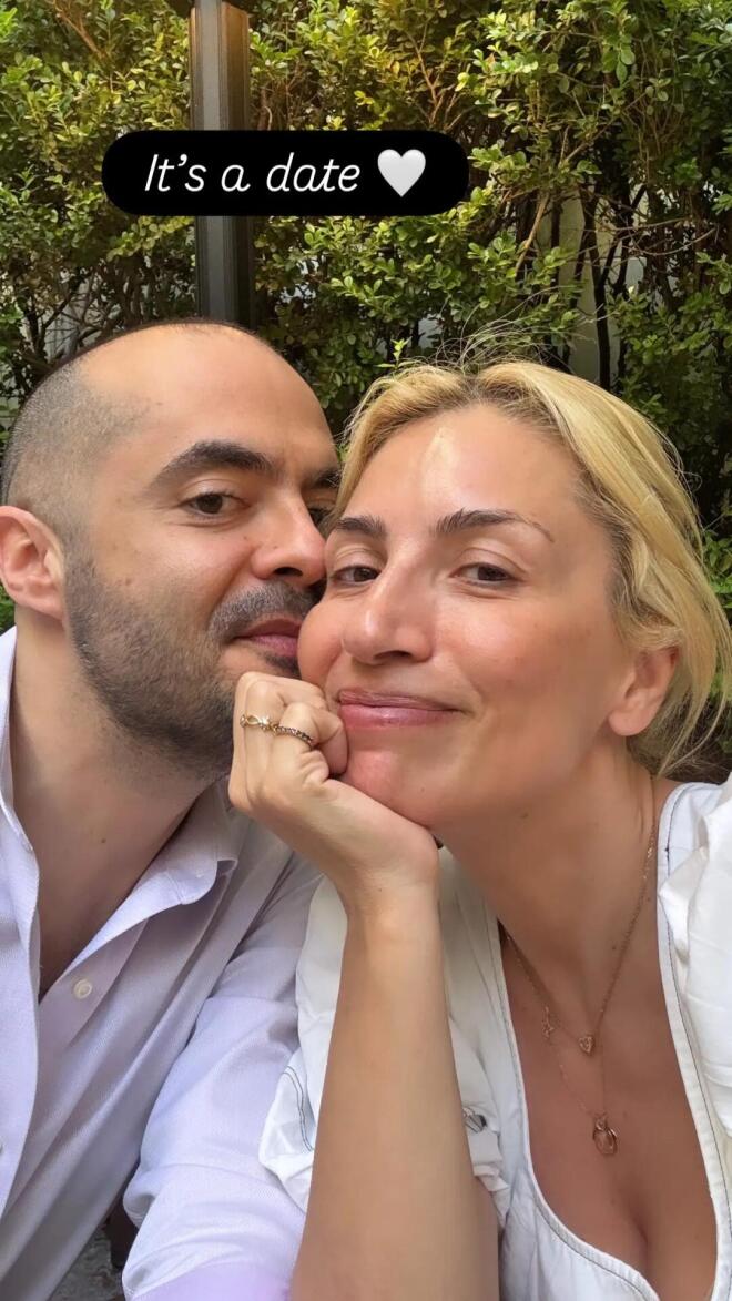 Μαρία Ηλιάκη - Στέλιος Μανουσάκης: Βραδινή ρομαντική έξοδος στην Αθήνα