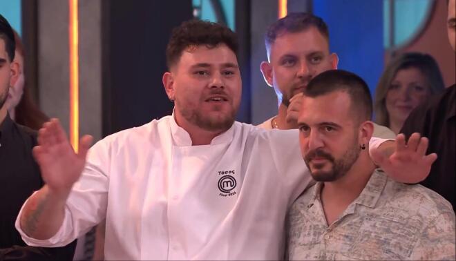 MasterChef Τελικός: Δεύτερη θέση και 30.000 ευρώ για τον Τάσο Παυλίδη!