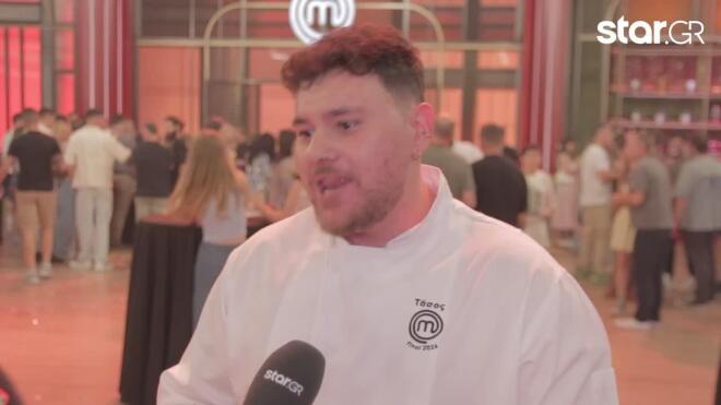 MasterChef 2026: Παρά τη 2η θέση, ο Τάσος αισθάνεται νικητής