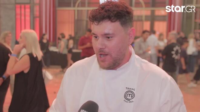 MasterChef 2026: Οι πρώτες δηλώσεις του Τάσου μετά τον τελικό