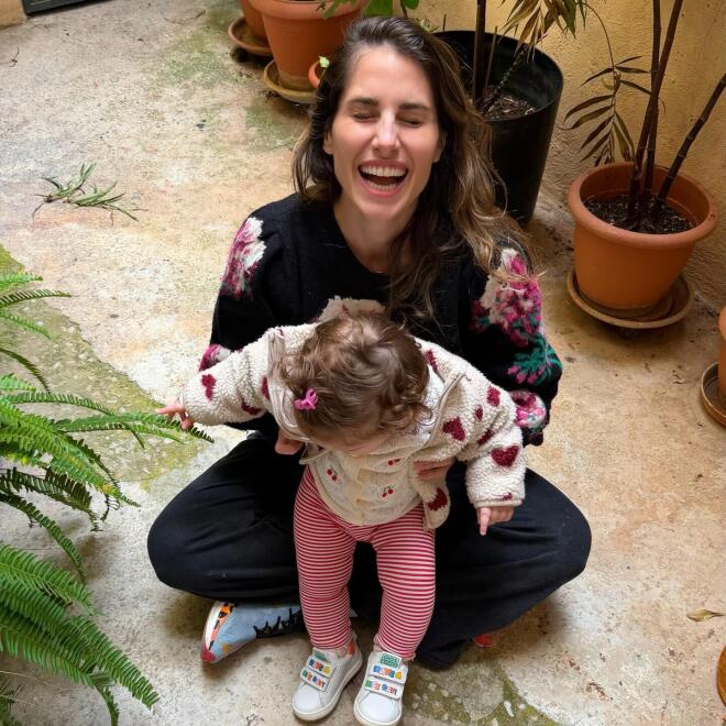 Η Παυλίνα Βουλγαράκη απολαμβάνει όσο τίποτε άλλο τη μητρότητα