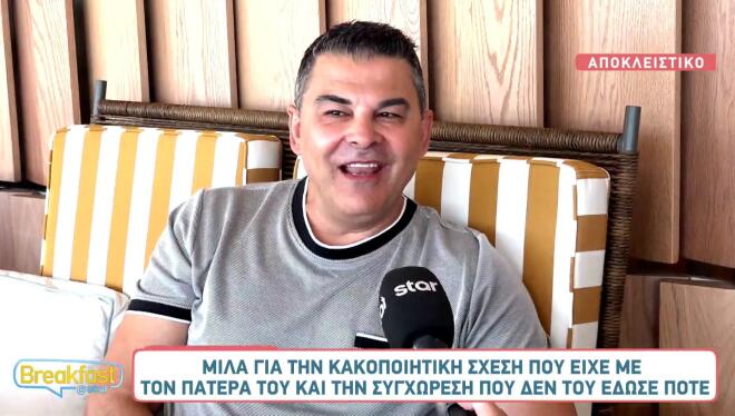 Γιώργος Δούκας: «Ο πατέρας μου μού έκανε το μεγαλύτερο κακό της ζωής μου»