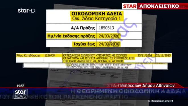 Πετράλωνα: Η θεωρημένη οικοδομική άδεια που εκδόθηκε τον περασμένο Μάρτιο 