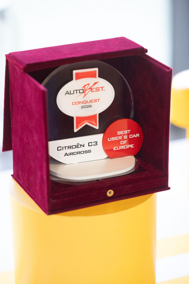 Citroën C3 Aircross: AUTOBEST “Best Users’ Car of Europe 2026