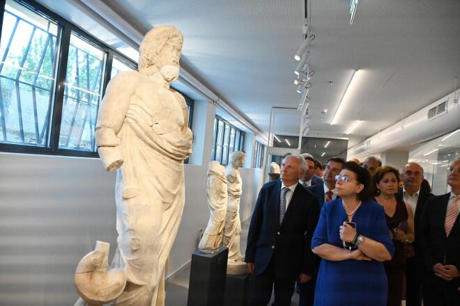 Η Λίνα Μενδώνη εγκαινίασε το αποκατεστημένο Αρχαιολογικό Μουσείο του Άργους