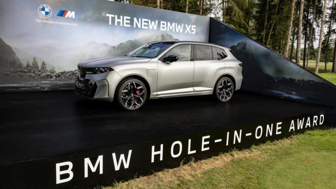 BMW X5: Δυναμική εμφάνιση στο BMW International Open