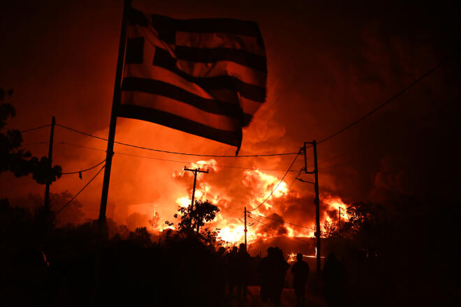 Φωτιά στο Ωραιόκαστρο/ ΙΝΤΙΜΕ Παπανίκος Γιάννης