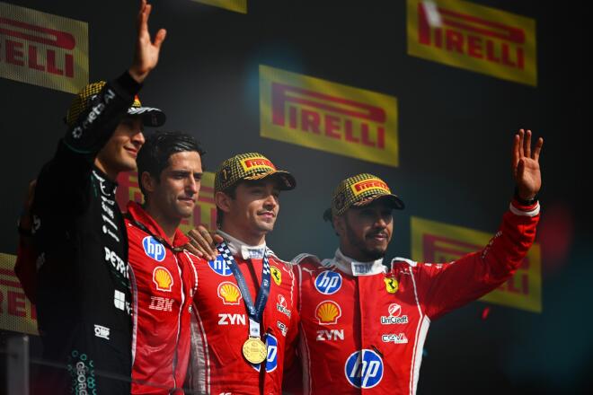 Pirelli: O Leclerc έβαψε το Silverstone κόκκινο