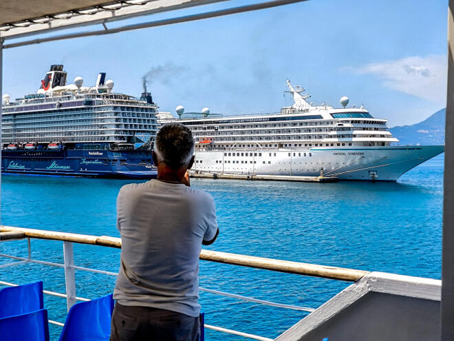 Ο κλιματισμός στο εσωτερικό των επιβατικών πλοίων εκτός από την ψύξη του αέρα, λειτουργεί και ως ένας μεγάλος αφυγραντήρας, απομακρύνοντας την υγρασία / Φωτογραφία: Eurokinissi
