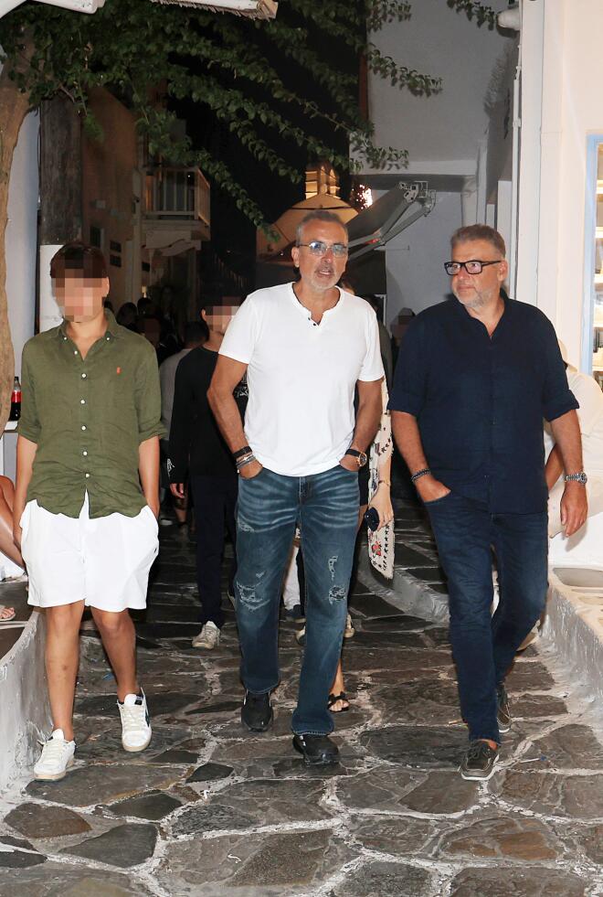 Γιώργος Λιάγκας με τον γιο του, Γιάννη/ NDP ΝΙΚΟΣ ΖΟΤΟΣ