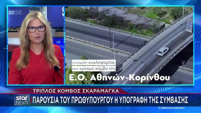 Τριπλός κόμβος Σκαραμαγκά: Πώς θα αποσυμφορηθεί ο Κηφισός