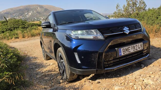 Τest drive: Suzuki Vitara Boosterjet 48V Hybrid 110 6ΜΤ