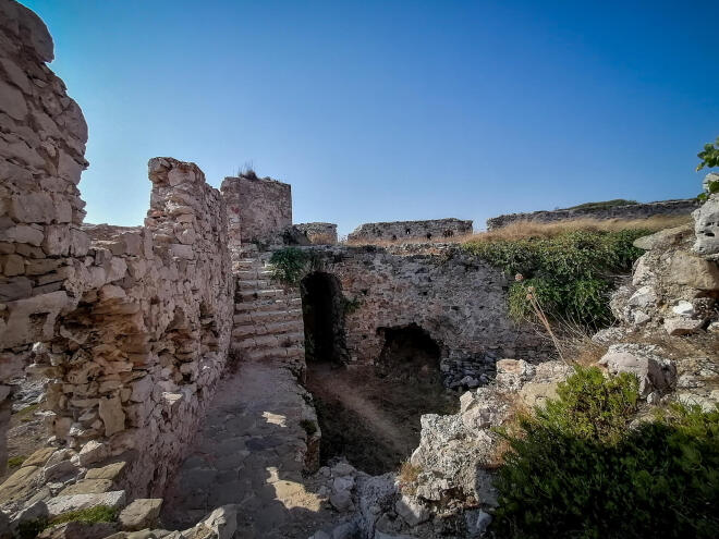 Το Κάστο της Μεθώνης - Γυρίσματα Οδύσσεια