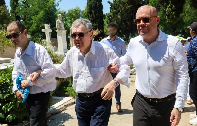 Γιάννης Παπαμιχαήλ: Στο μνήμα της Αλίκης Βουγιουκλάκη μετά το μνημόσυνο
