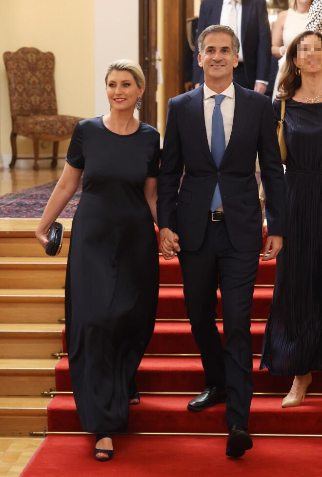 Προεδρικό Μέγαρο: Σία Κοσιώνη & Κώστας Μπακογιάννης