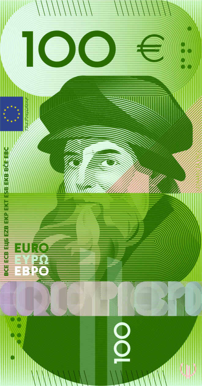 Ο Μιγκέλ ντε Θερβάντες στο χαρτονόμισμα των 50 ευρώ - ΕΚΤ