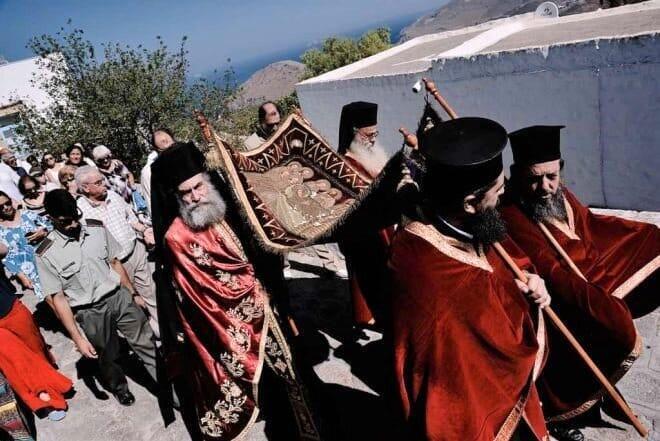 Το έθιμο του Επιταφίου της Παναγίας στην Πάτμο
