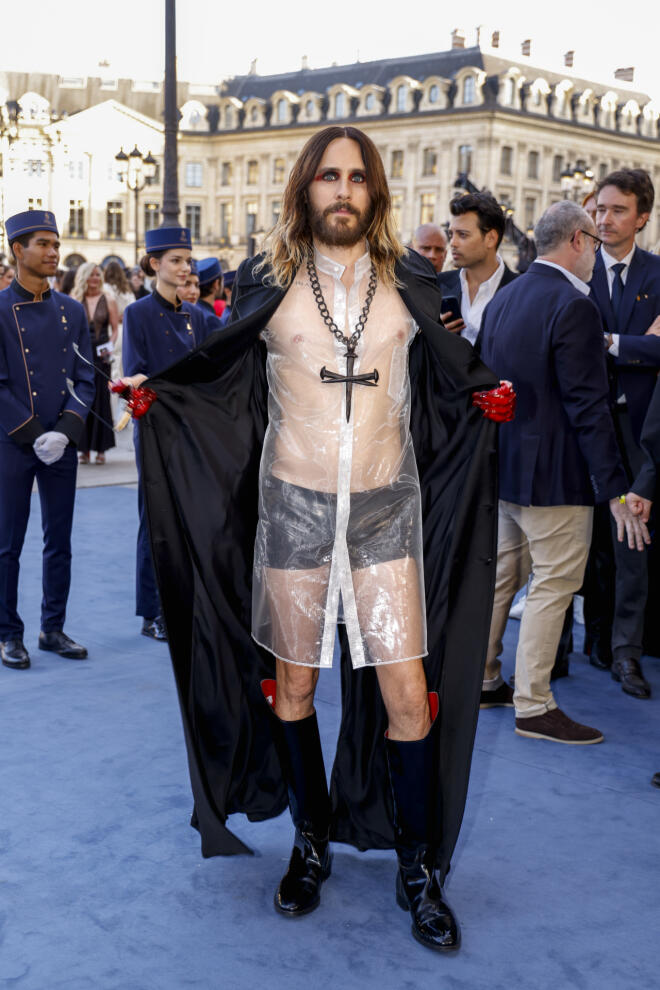 Ο Λέτο σε event της Vogue στο Παρίσι, το 2024  (Photo by Vianney Le Caer/Invision/AP)