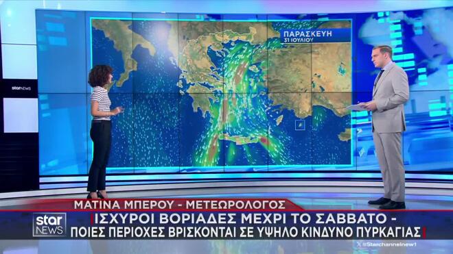 Καιρός: Άνεμοι έως 80 χλμ./ώρα – Βελτίωση από την Κυριακή