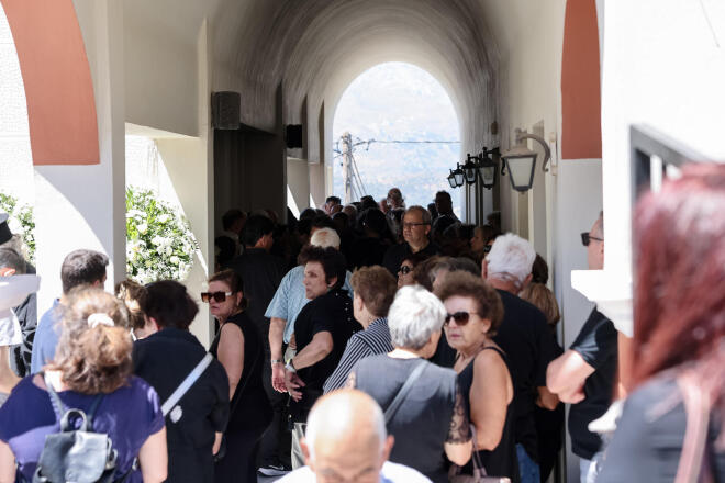 Ρέθυμνο: Θλίψη στην κηδεία του 25χρονου πυροσβέστη