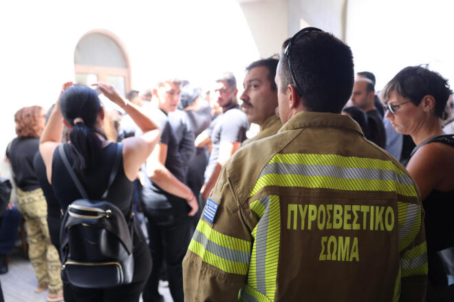 Φωτιά Ρέθυμνο - κηδεία 25χρονου πυροσβέστη