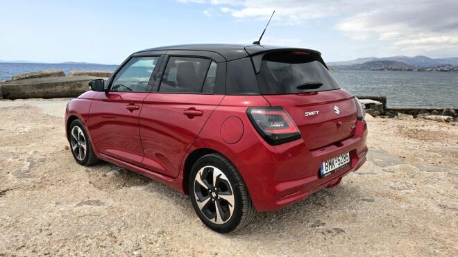 Test Drive Οδηγούμε το νέο Suzuki Swift Hybrid 1,2 81 PS CVT