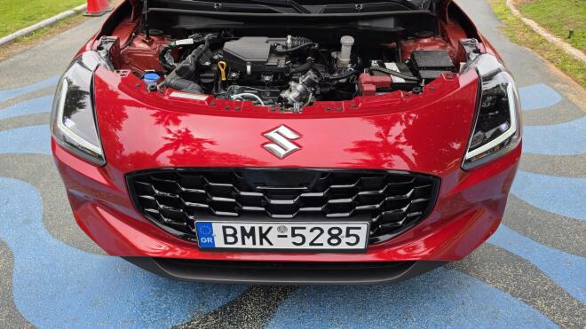 Test Drive Οδηγούμε το νέο Suzuki Swift Hybrid 1,2 81 PS CVT