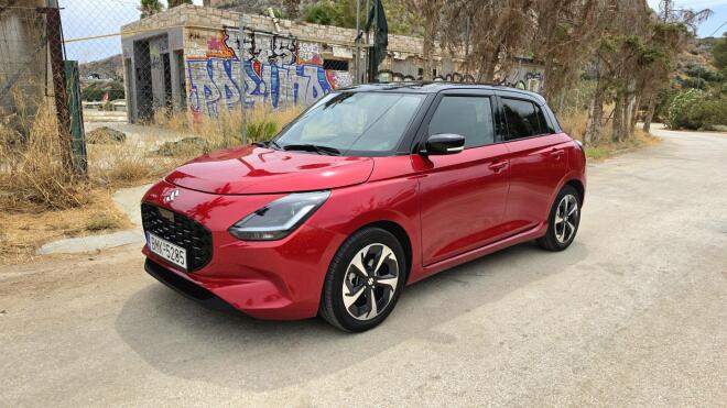 Test Drive Οδηγούμε το νέο Suzuki Swift Hybrid 1,2 81 PS CVT