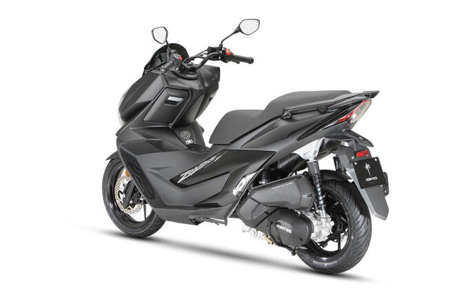 ZONTES V125: Τα πλεονεκτήματα του πλαισίου αλουμινίου