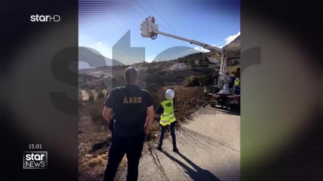 Αποκλειστικό Star: Οι κολώνες της ΔΕΗ που οδήγησαν στην τραγωδία στην Κρήτη
