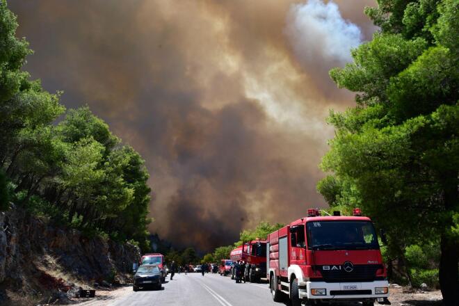 Δραματική η κατάσταση στην Αγία Παρασκευή της Δυτικής Αττικής 