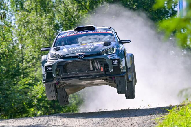 Toyota GAZOO Racing: «Πέταξε» στο ράλι Φινλανδίας