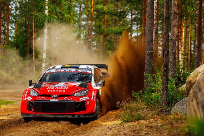 Toyota GAZOO Racing: «Πέταξε» στο ράλι Φινλανδίας