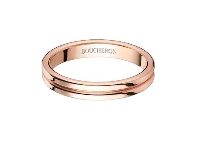 Godron Pink Gold Wedding Band / Πηγή: Profimedia