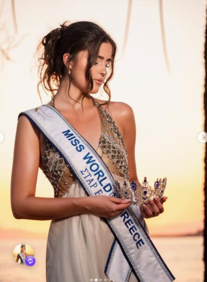 Μικαέλα Κάσαρη:  Έτοιμη για το Miss World