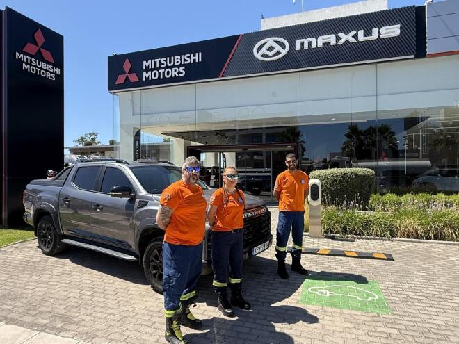 Maxus T60 Max: Στον αγώνα κατά της φωτιάς στο Πόρτο Γερμενό