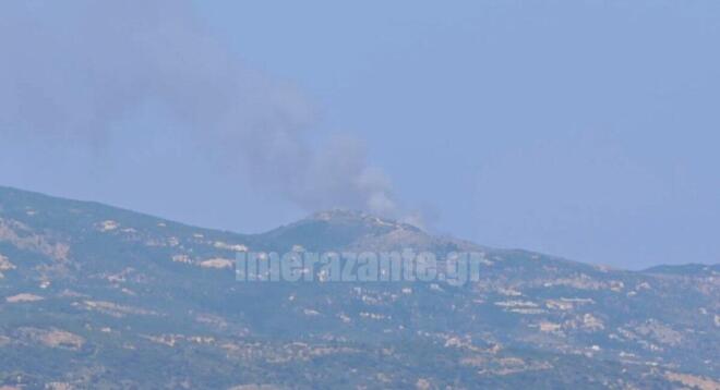 Νωρίτερα είχε πιάσει φωτιά και στον Μαραθιά - imerazante.gr