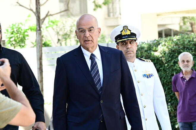 Ο υπουργός Εθνικής Άμυνας Νίκος Δένδιας
