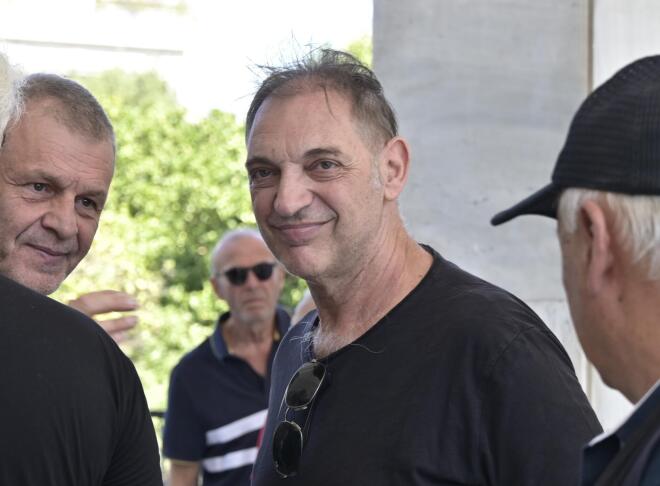 Κηδεία Νίκου Καλογερόπουλου: Γεράσιμος Ανδρεάτος